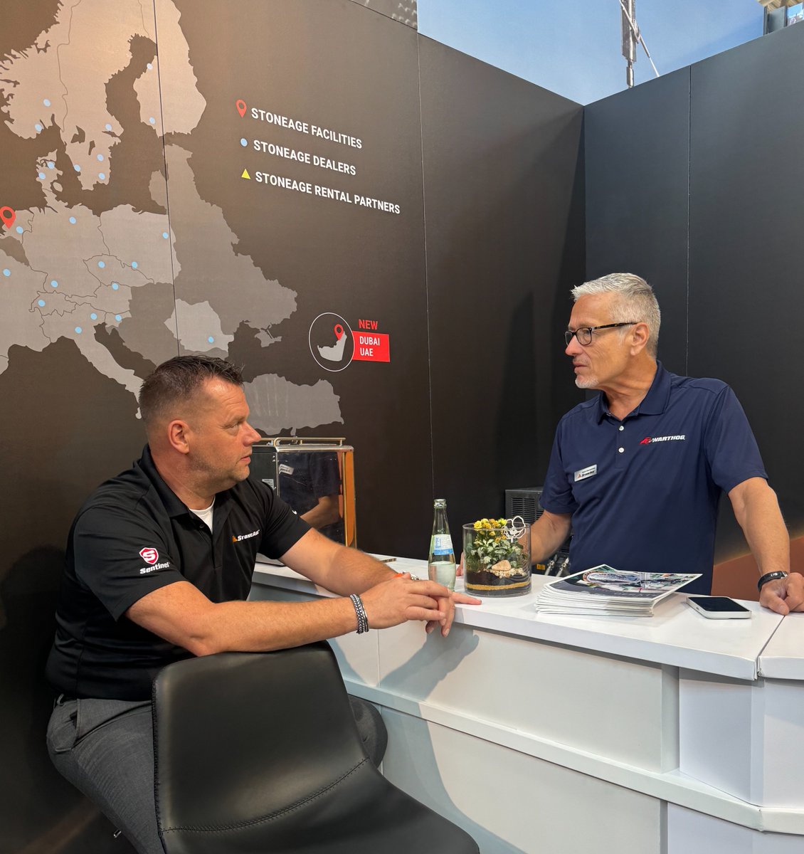 StoneageTools's tweet photo. Day 1 at #IFAT2026, let’s go!

Equipment is running all week across tube cleaning, exchangers, and confined space applications so you can see how it performs in person.

 Stop by, see it in action, and step in to run it yourself. https://t.co/kIO5S1GOWc