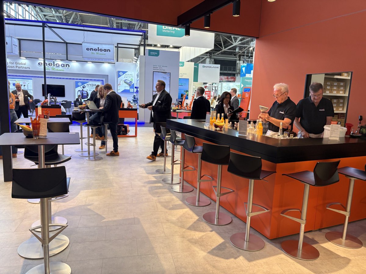 Cameron_Inst's tweet photo. Thrilled to be representing Cameron Instruments at this year’s IFAT in Munich, the global hub for water, wastewater, and environmental technology solutions.

A great week ahead of innovation, collaboration, and global industry insights!

#Sewerin #IFAT2026 #WaterleakDetection https://t.co/hEOHfqoYRt