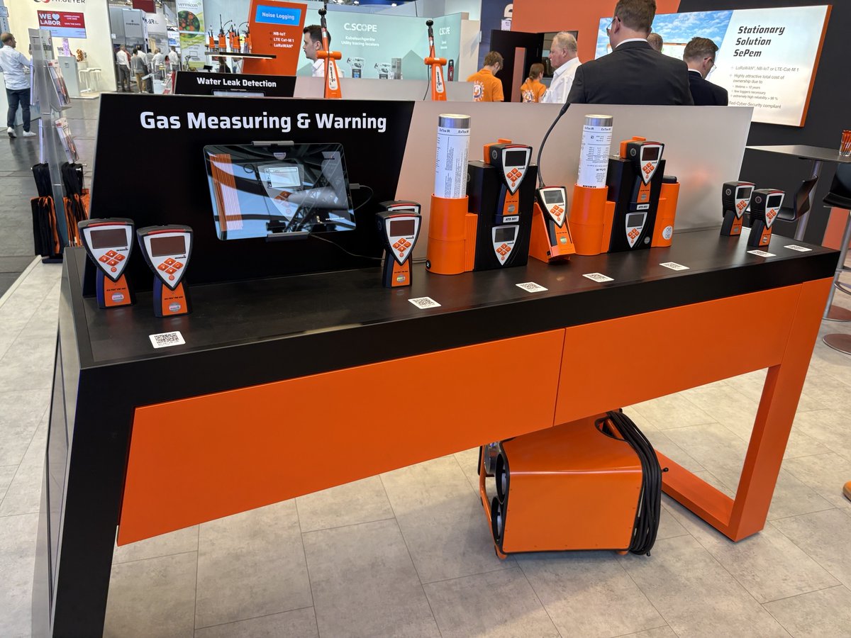Cameron_Inst's tweet photo. Thrilled to be representing Cameron Instruments at this year’s IFAT in Munich, the global hub for water, wastewater, and environmental technology solutions.

A great week ahead of innovation, collaboration, and global industry insights!

#Sewerin #IFAT2026 #WaterleakDetection https://t.co/hEOHfqoYRt