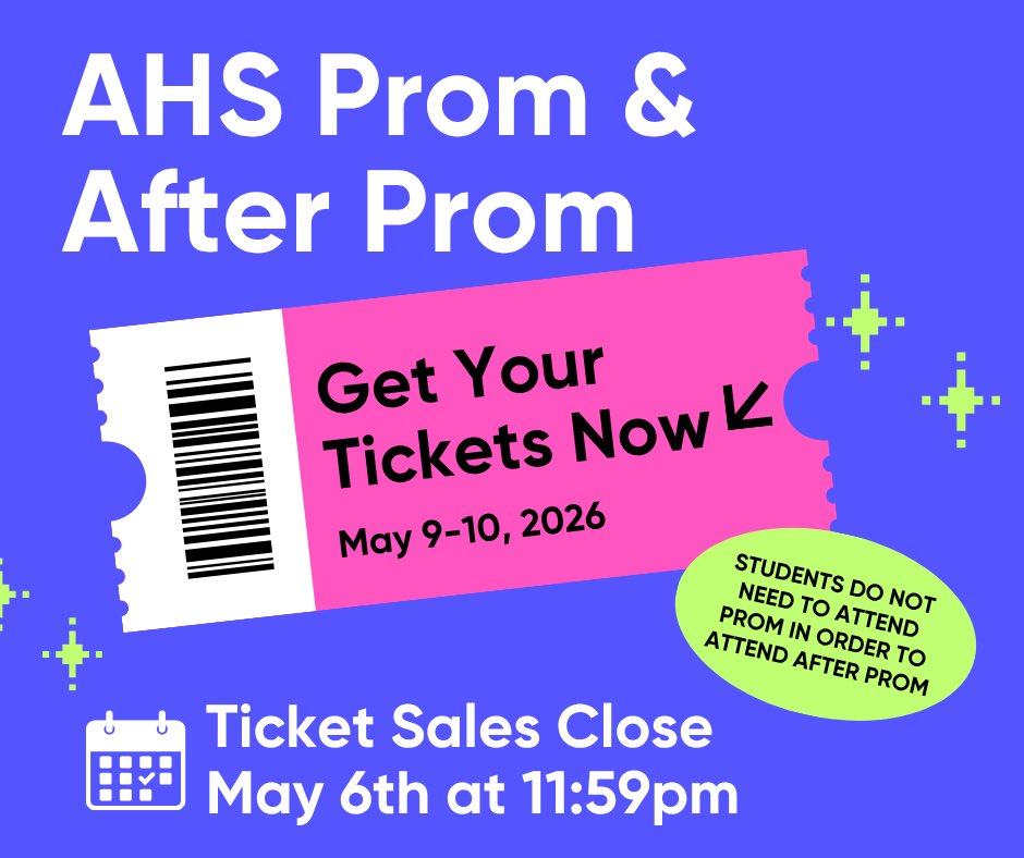 AHS PTO tweet media