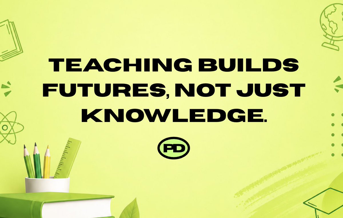 onprepduty's tweet image. Teaching builds futures, not just knowledge.  #teacherlife #teacherfollowteachers #teachermotivation #mondaymotivation #teacherappreciationweek🍎✏️📚