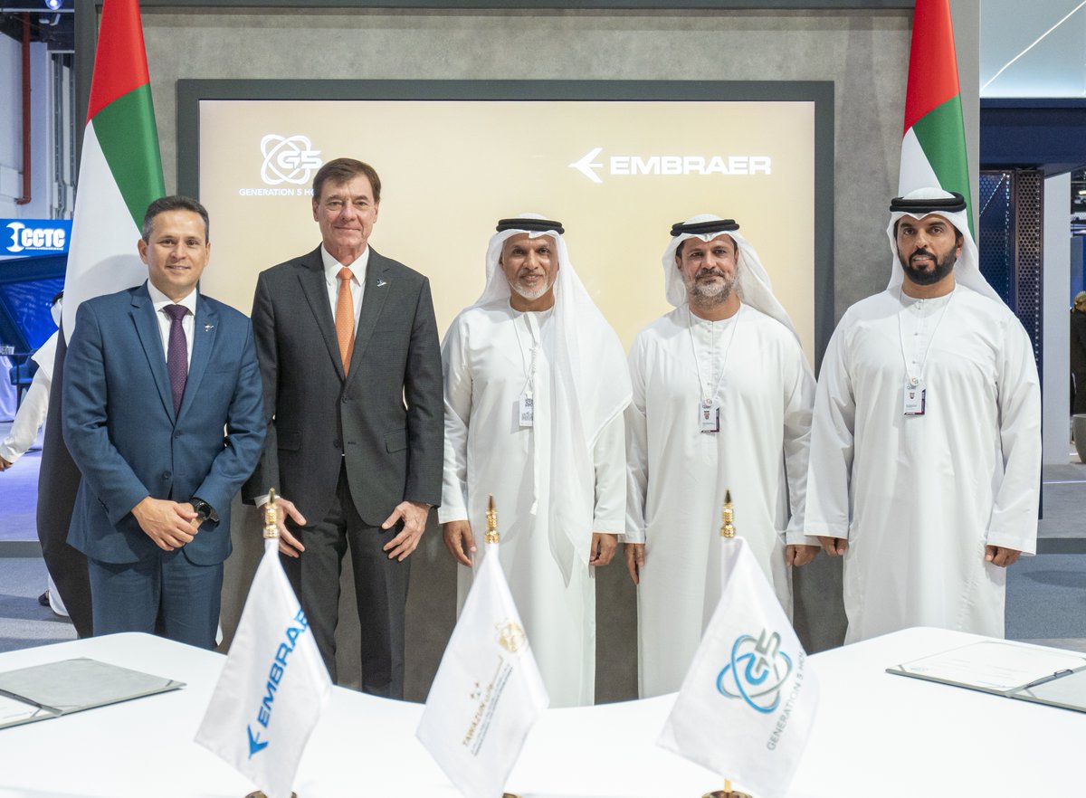 Embraer tweet media
