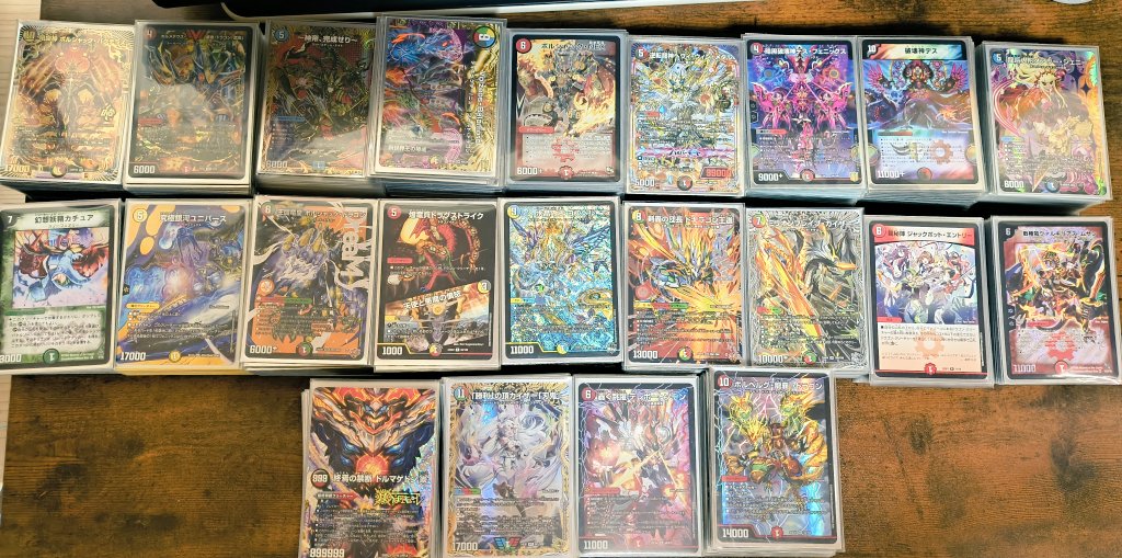 デッキを晒したらRTが来てフォロワーが増えると聞いて デッキ22個(大半