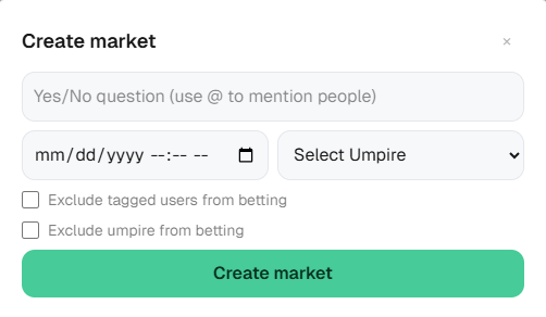 MashiMarkets's tweet photo. Step 4: 
Create a market! https://t.co/CM2YIoC93K
