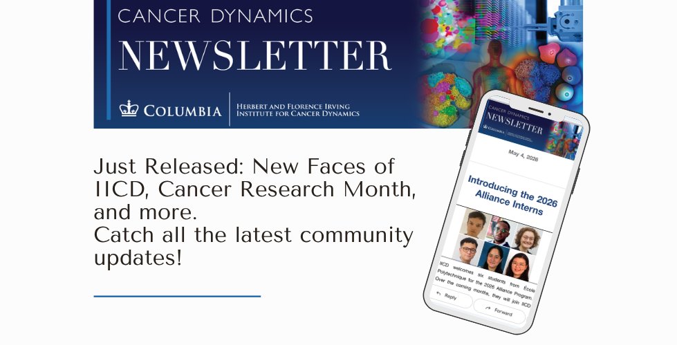 Columbia - Irving Institute for Cancer Dynamics tweet media