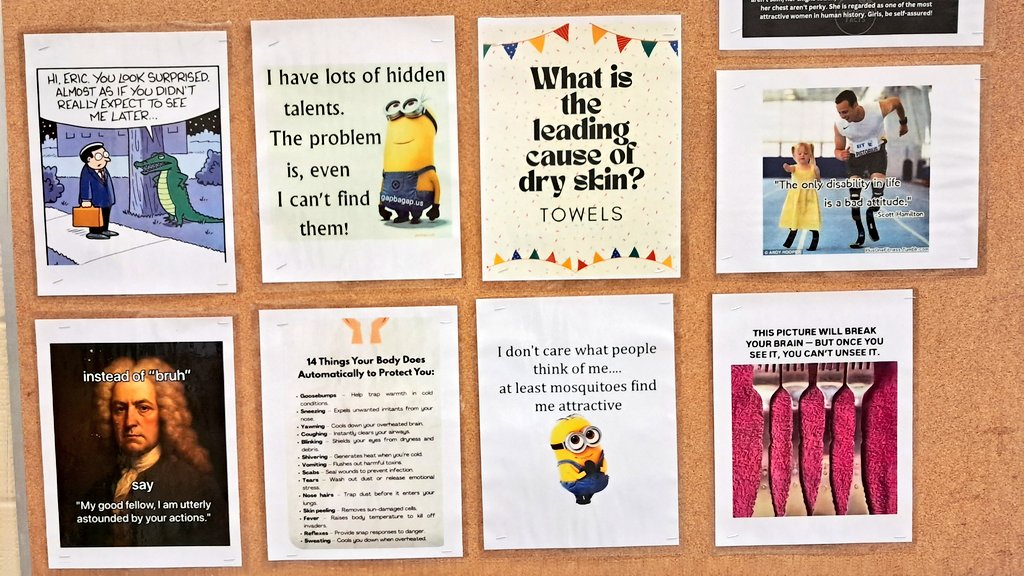 CoachLoRo's tweet photo. Locker room bulletin: week 35 @NISDStinson #skyhawkpride #perocks @StinsonPTA https://t.co/j5N6yrY1ss
