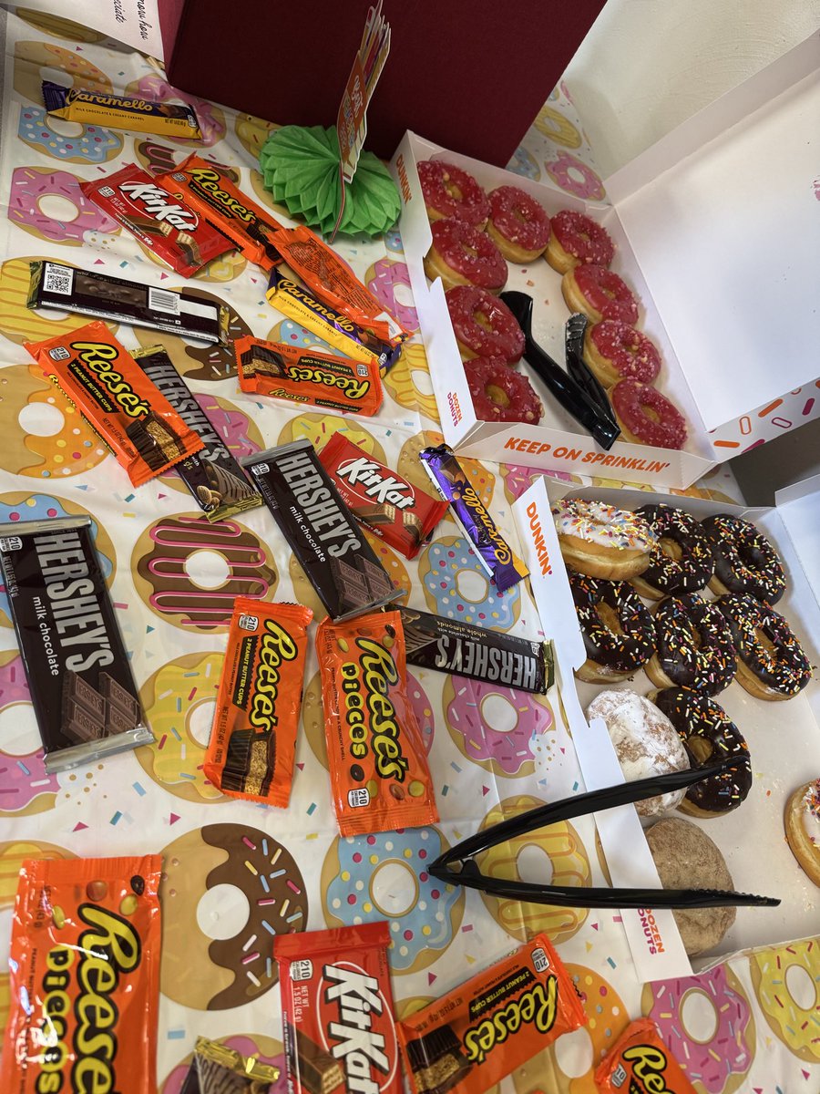 CHeightsMiddle's tweet photo. Today our teachers were treated to a sweet treat and a comfy gift to begin Teacher Appreciation Week! https://t.co/W1V4JTj8LC
