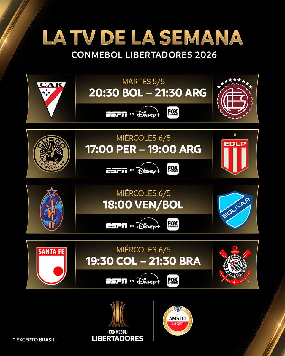 CONMEBOL Libertadores tweet media