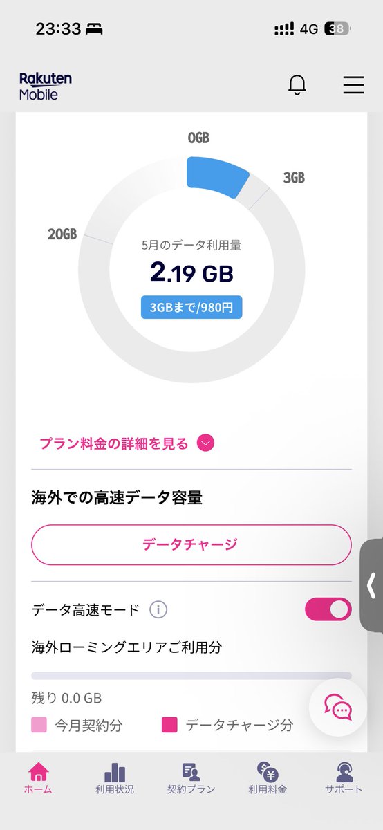 pd_apex's tweet photo. 楽天のローミングも使ってみたけど1日で使い尽くしたんだよね。
海外でも通信使いすぎなんだよねw https://t.co/xJEgthqur7