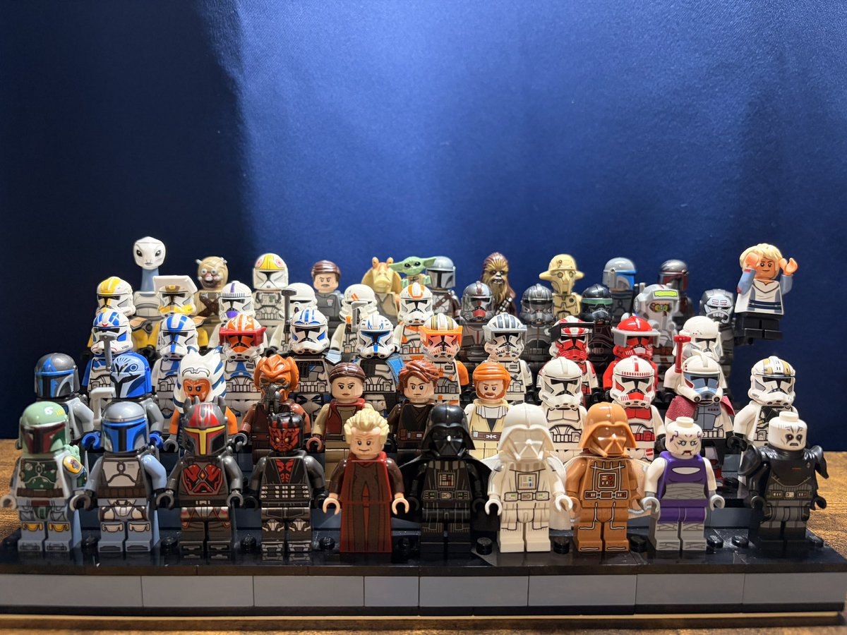 duke77_LEGO's tweet photo. スターウォーズの日✨
集めてるのがクローン多めなので、今後も色々増えていったら嬉しい！
#スターウォーズ https://t.co/WbtcQtiNZS