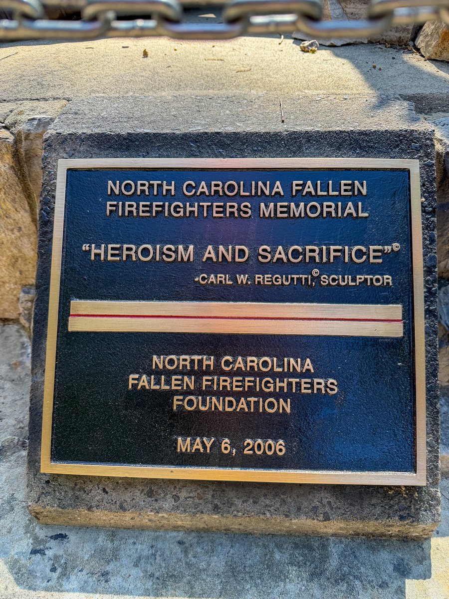 RaleighNCFire's tweet photo. If you see flags at half-staff as this week begins, it’s in honor of National Fallen Firefighters Memorial Day (May 3). On May 9 beginning at 11:15 a.m., the North Carolina Fallen Firefighters Foundation will hold a memorial service at Nash Square in downtown Raleigh. https://t.co/m3rTheaa7F