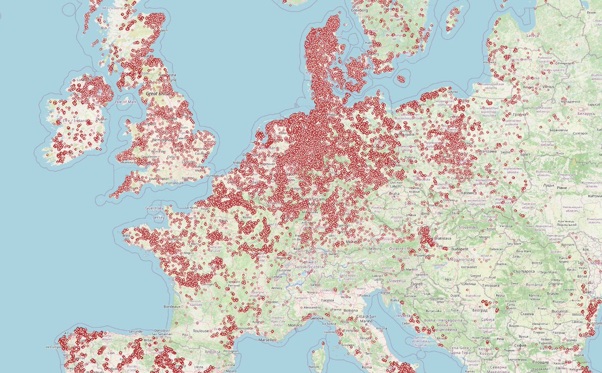 Cartographie de l'éolien en France tweet media