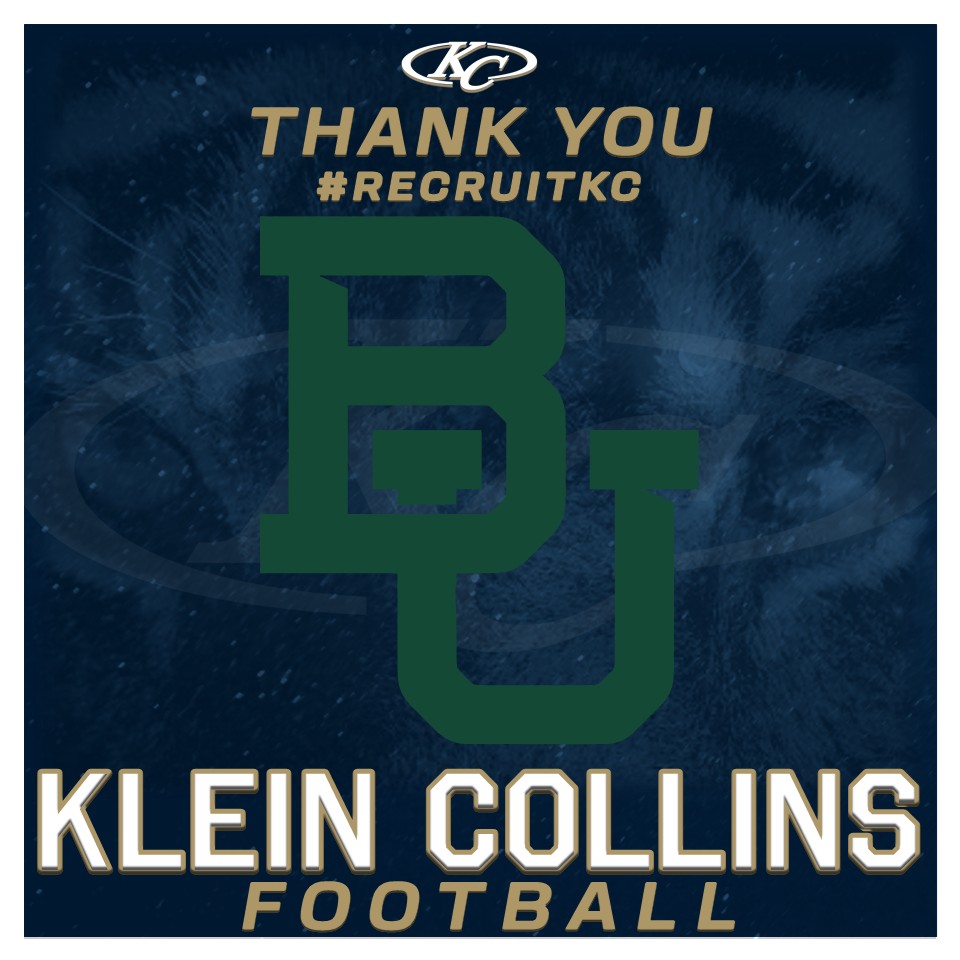 Klein Collins High School Football Recruiting tweet media