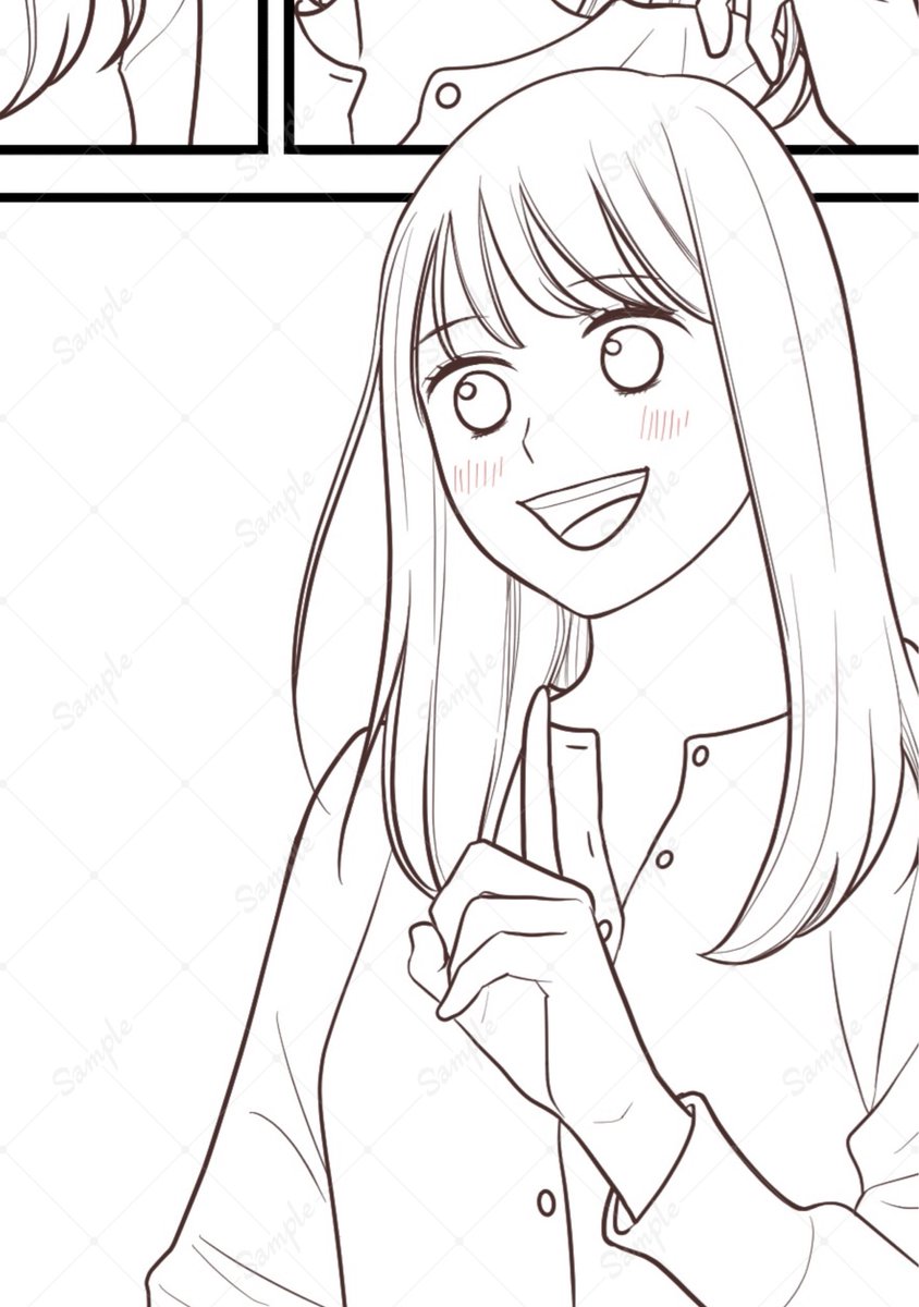 リスケで時間が出来たので、ずっと気になっていた、絵柄と塗りが初期の頃のままのサンプル漫画を描き直してます。
今日はここまで、おやすみなさい😴