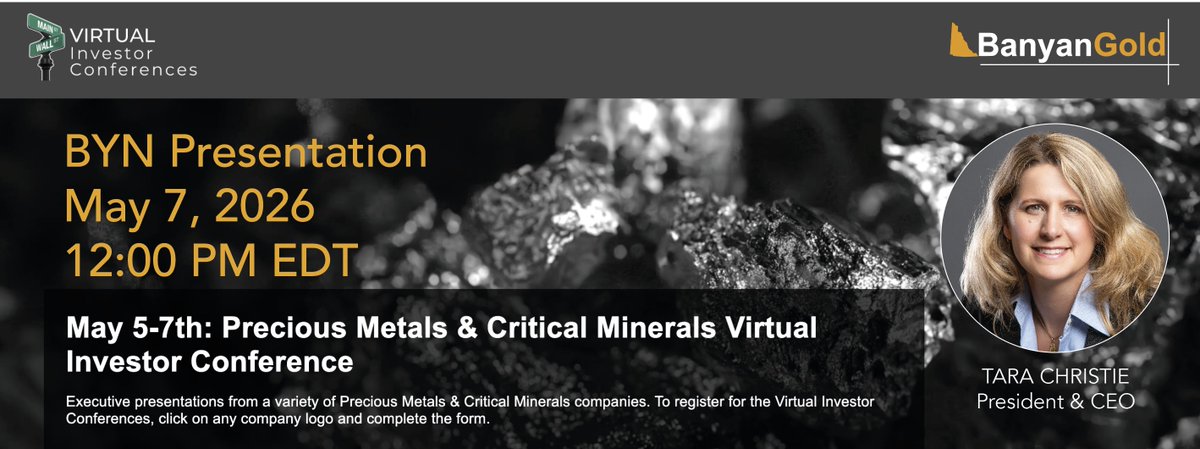 Banyan Gold Corp tweet media