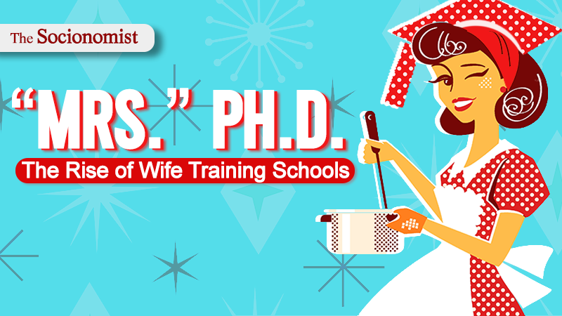 Socionomics's tweet photo. What year is it?

Regular school may be out for summer [soon enough]. But “Wife School” has just started. Find out how Mrs.’s can get their PH.D.’s today! https://t.co/HH0jAiCtkQ https://t.co/SQjzRnLMlf