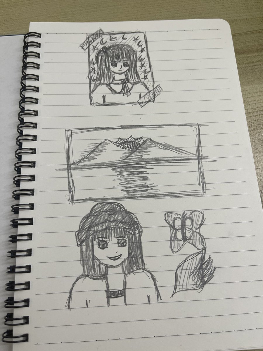 noahxsv's tweet image. lama x upload #practice draw :3 
yg bawah serem amat ea buset :/