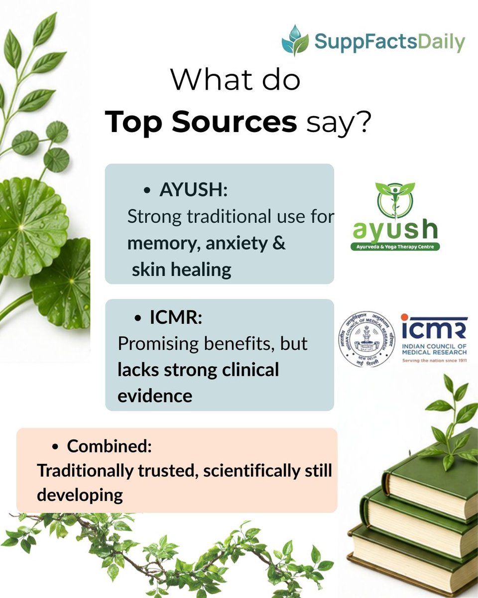 SuppFactsDaily's tweet photo. Ancient secret or modern hype? Gotu Kola decoded.

What do YOU think? 👇
#GotuKola #HerbOfLongevity #SupplementFacts #Ayurveda https://t.co/8iUh8mAz1s