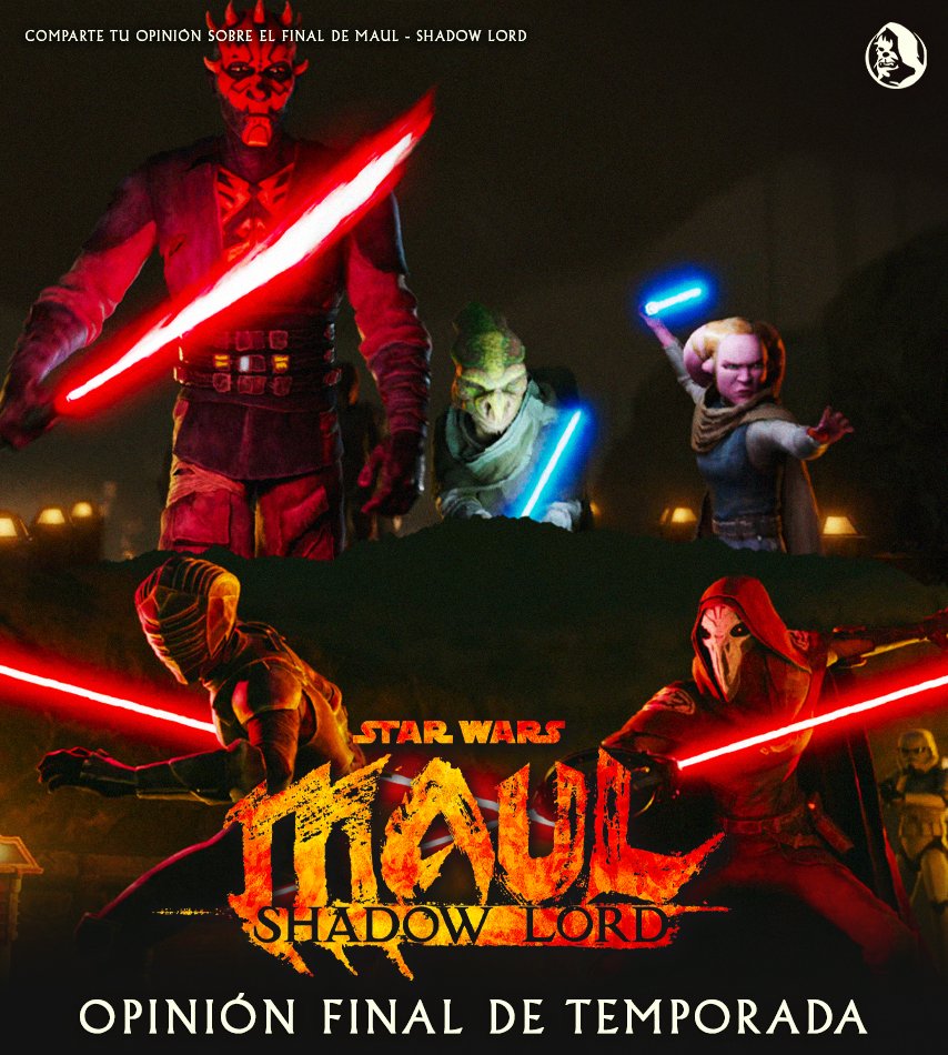 ¡Los dos episodios finales de la 1ª temporada de #MaulShadowLord ya están disponibles!

Este final ha sido el mejor regalo posible para el #StarWarsDay 🤩

¿A vosotros qué os han parecido? ⚠️ Cuéntanos tú opinión SIN SPOILERS ⚠️