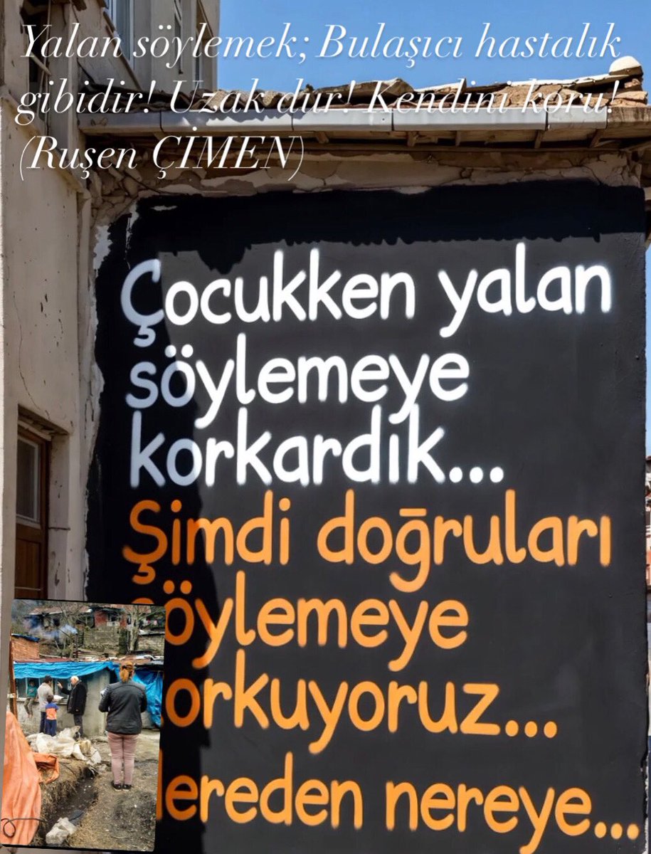 rusencimn's tweet photo. “Yalan söylemek!” Bu cümle yaşamımızdan kalktığı zaman, herkes daha huzurlu,daha mutlu, birbirimizi daha çok güvenecek ve inananacağız! Kötülük ortadan kesinlikle kalkacaktır! Nokta… https://t.co/fDv08WQUUJ