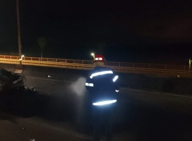 SebasBalanda's tweet photo. Siniestro en zona del puente Yabebiry: la víctima tenía 26 años y el conductor dio positivo en alcoholemia https://t.co/8zvxQlmwtd https://t.co/VmgpvZmaBV