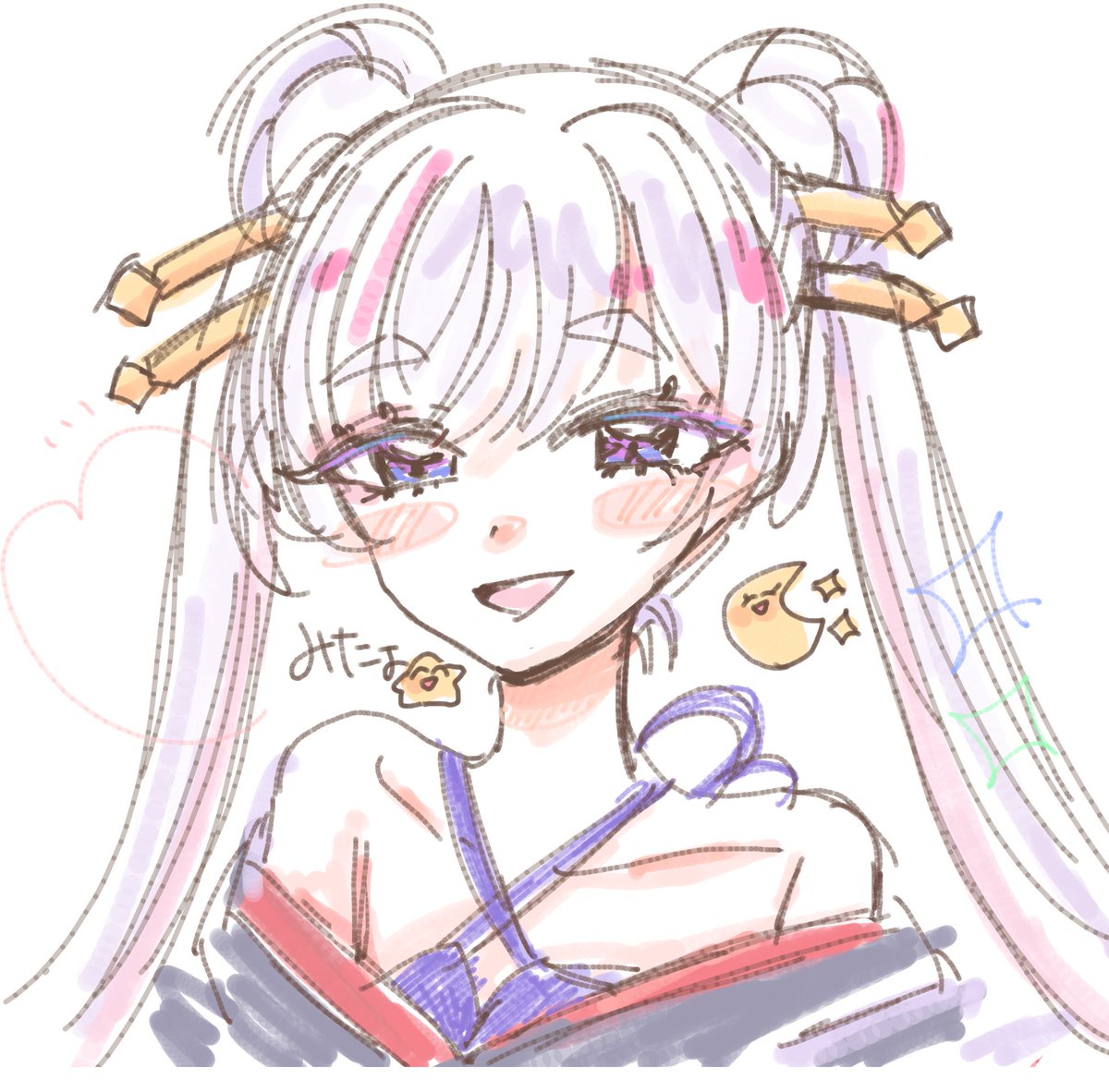 みたよ記念💜🌙