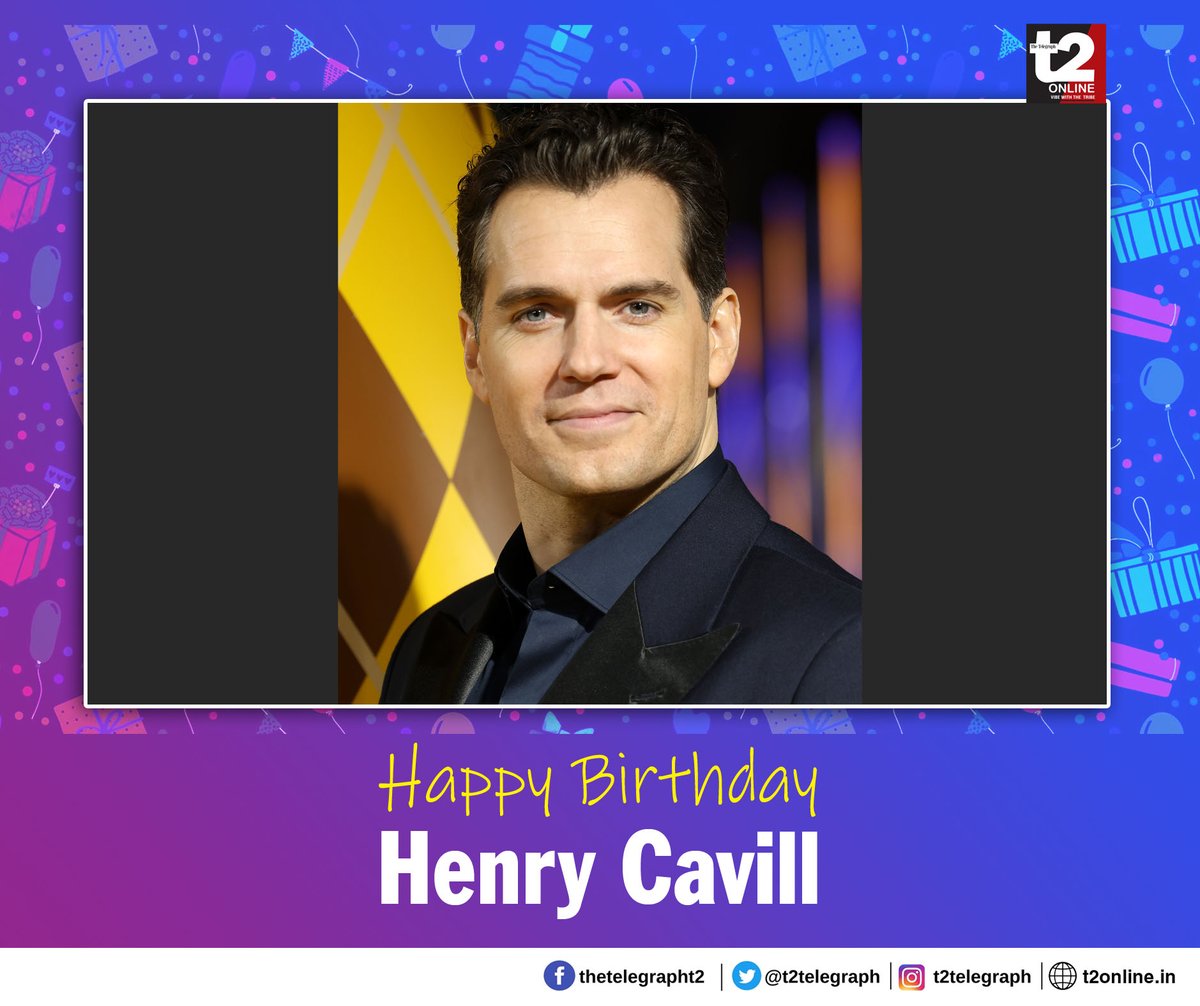 Here's wishing Henry Cavill a 'super'-sized birthday!
#HenryCavill
