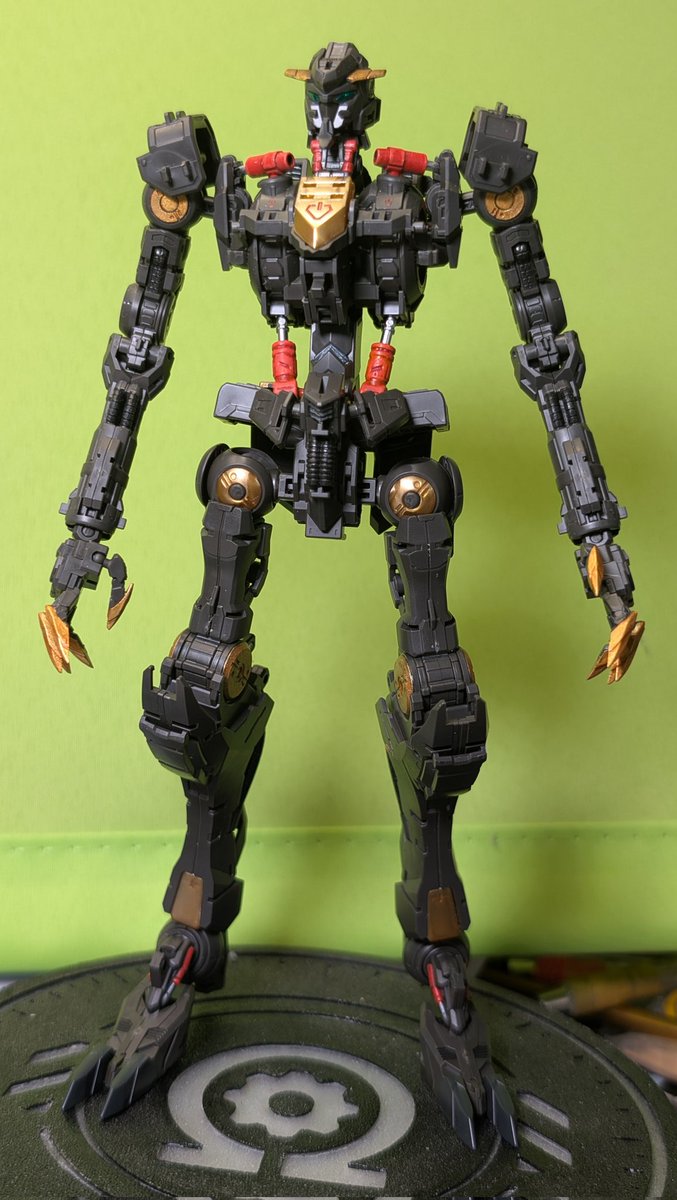 OMechanicum's tweet image. Some more work on the MG Barbatos Lupus' frame. Next is the armour, but first I have to take the video so far from the camera as it's run out of space.
#Gundam #Gunpla #IBO #Lupus