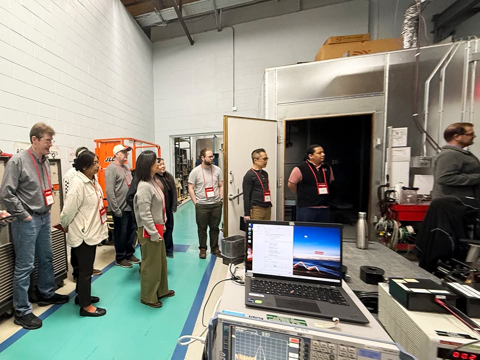 ETSLindgren's tweet image. #ETSU • EMC Fundamentals 🧑‍🏫

Last week @ETSLindgren presented 'EMC Fundamentals &amp;amp; MIL-STD-461 Requirements' taught by #EMC industry consultant Dan Hoolihan. Thx to our hosts @EliteTest + attendees!

✅ Our Education &amp;amp; Training: bit.ly/4tK2c0c

#aerospace #militaryemc
