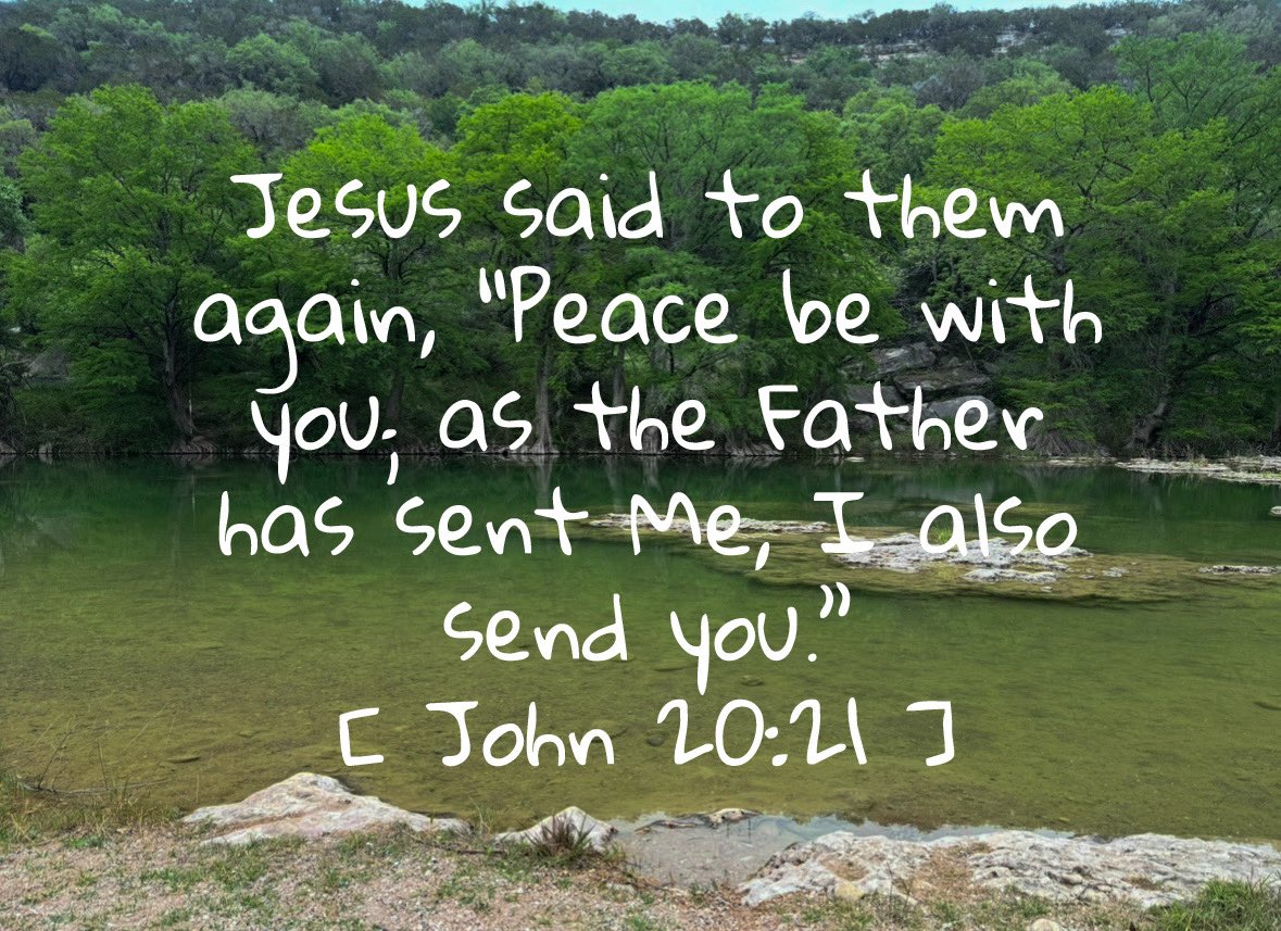 TheRealSean_O's tweet image. Verse of the day.
Jesus said to them…
#verseoftheday #bibleverse #God #Peace