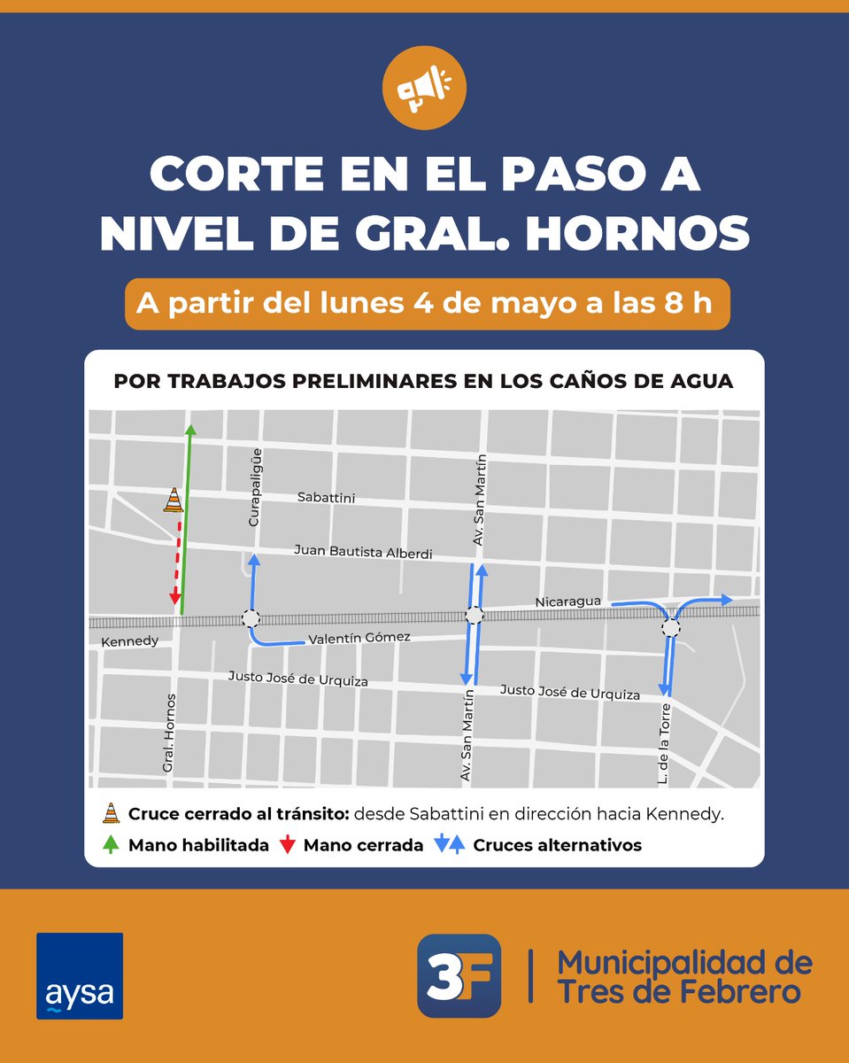 Municipalidad de Tres de Febrero tweet media