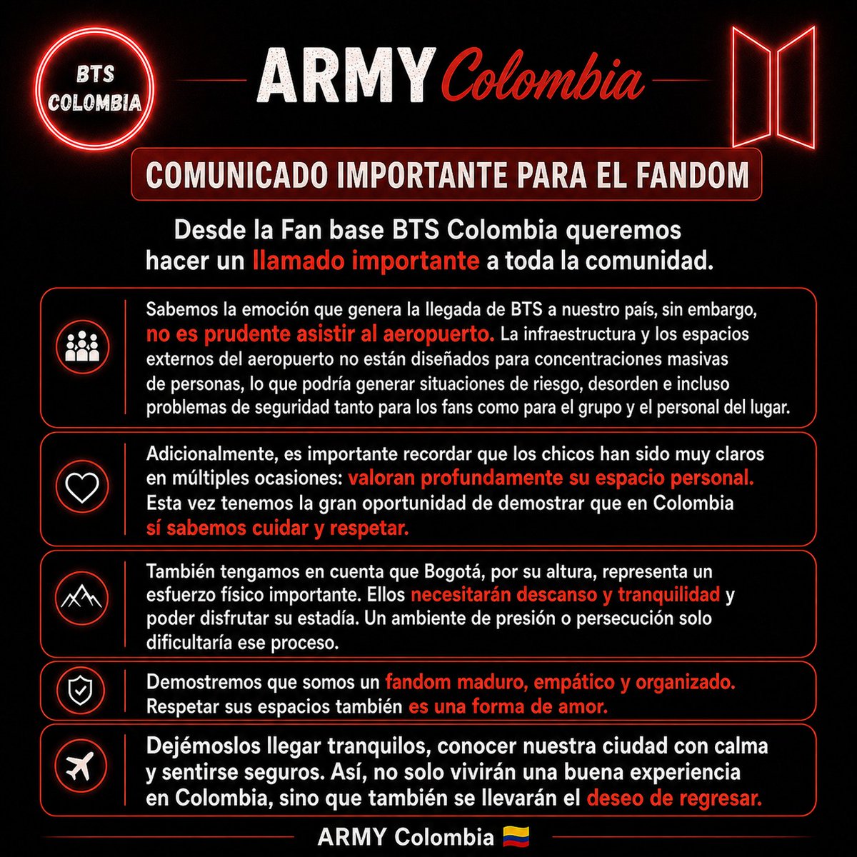 BTS Colombia 🇨🇴 tweet media