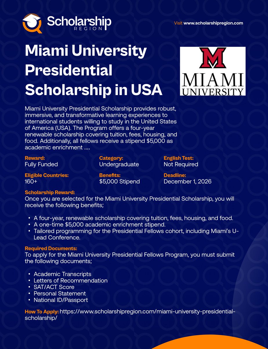 Scholarship Region tweet media