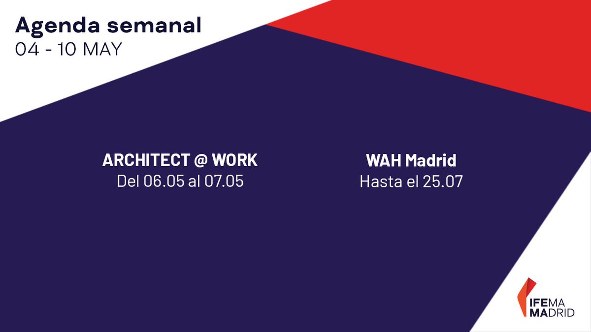 IFEMA MADRID tweet media