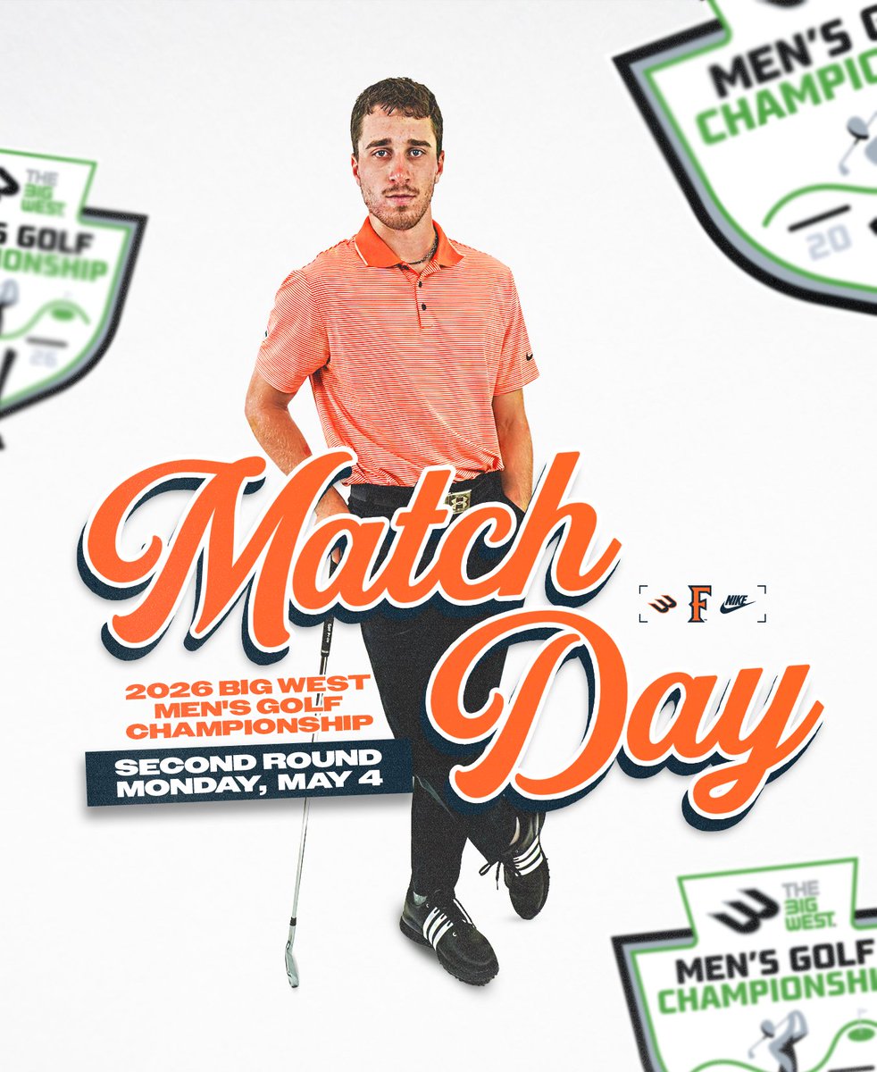 FullertonMGolf's tweet photo. Day two of the Big West Championship!  

📊https://t.co/QomI2YcFal 

#TusksUp https://t.co/kjTNYBIn0V