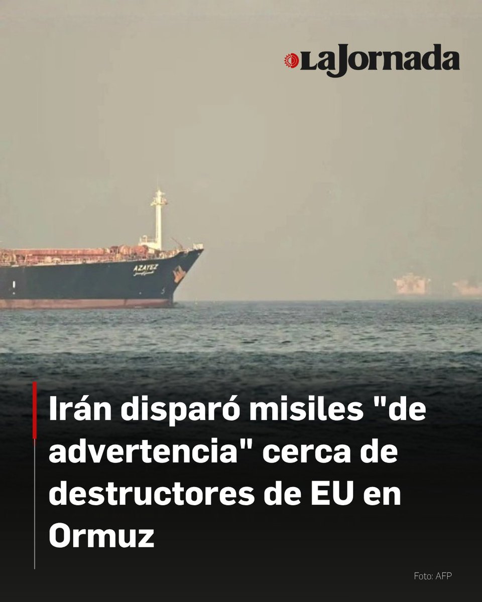 La Marina iraní disparó misiles crucero, cohetes y drones de combate cerca de destructores de Estados Unidos en el estrecho de Ormuz este lunes.

El Mando Central del ejército de Estados Unidos anunció poco antes la entrada de destructores al Golfo tras la operación anunciada por