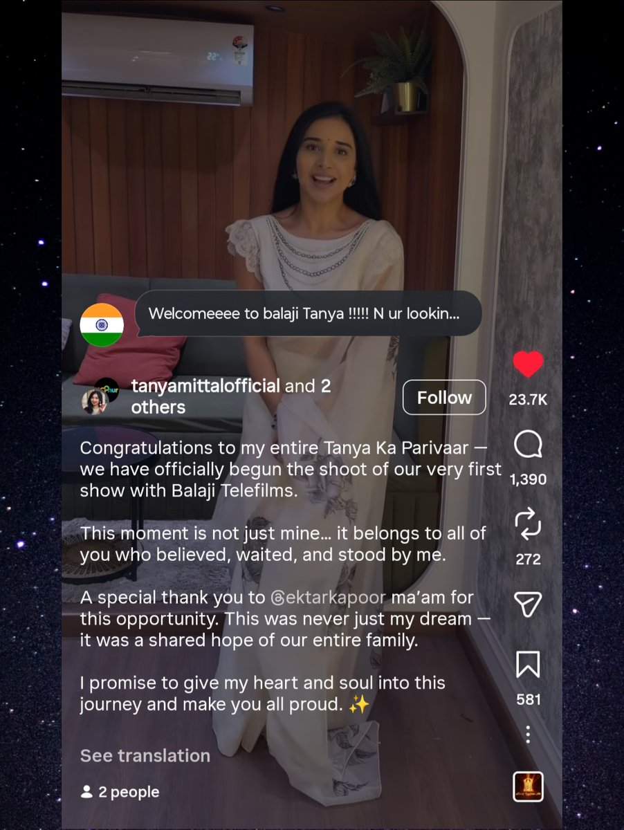 Wow!! So happy for you ❤️❤️
<a href="/itanyamittal/">Tanya Mittal</a>