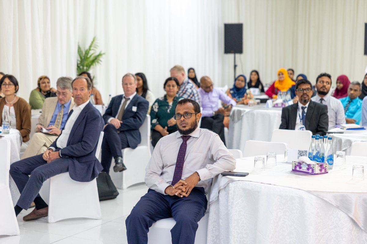 MoEnvmv's tweet photo. The Sustainable Nitrogen Management for a Clean & Healthy Ocean (CHOMV) project was officially launched today at the Maldives National University.
With support from the GEF and implementation by UNEP. One of the key solutions introduced by this project is the conversion of wastewater into liquid fertilizer, which directly addresses nitrogen related nutrient pollution while supporting reef and marine life protection.
@UNEP 
@theGEF 
@MNUedu 
@UK_CEH