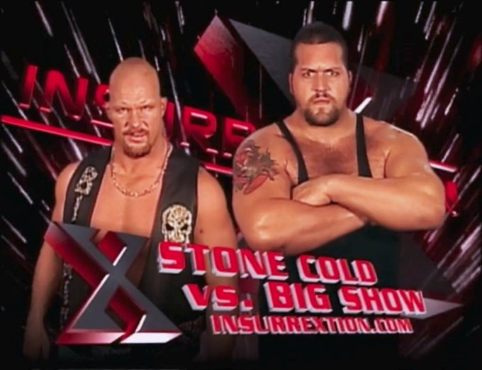 wrestle_hist's tweet image. 5/4/2002  

"Stone Cold" Steve Austin defeated Big Show at Insurrextion from the Wembley Arena in London, England.    

Ric Flair served as the special referee.  

#WWF #WWE #StoneColdSteveAustin #Austin316 #TheTexasRattlesnake #BigShow #PaulWight #RicFlair #TheNatureBoy #Whoooo