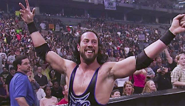 wrestle_hist's tweet image. 5/4/2002    

X-Pac defeated Bradshaw at Insurrextion from the Wembley Arena in London, England.    

#WWF #WWE #Insurrextion #XPac #123Kid #SeanWaltman #Bradshaw #JBL #JohnBradshawLayfield #TheAPA #TheAcolytes