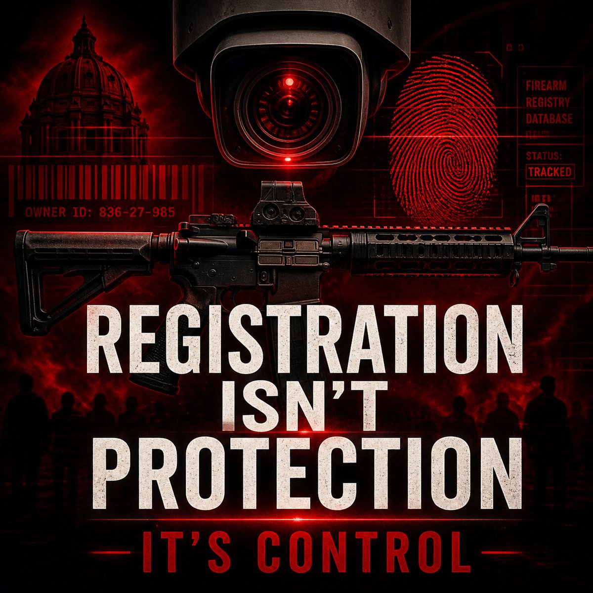 lebeouf_rory's tweet image. Guns don’t kill people.
People kill people.

Blame the tool if you want.

But the decision always starts with a person.

#shallnotbeinfringed