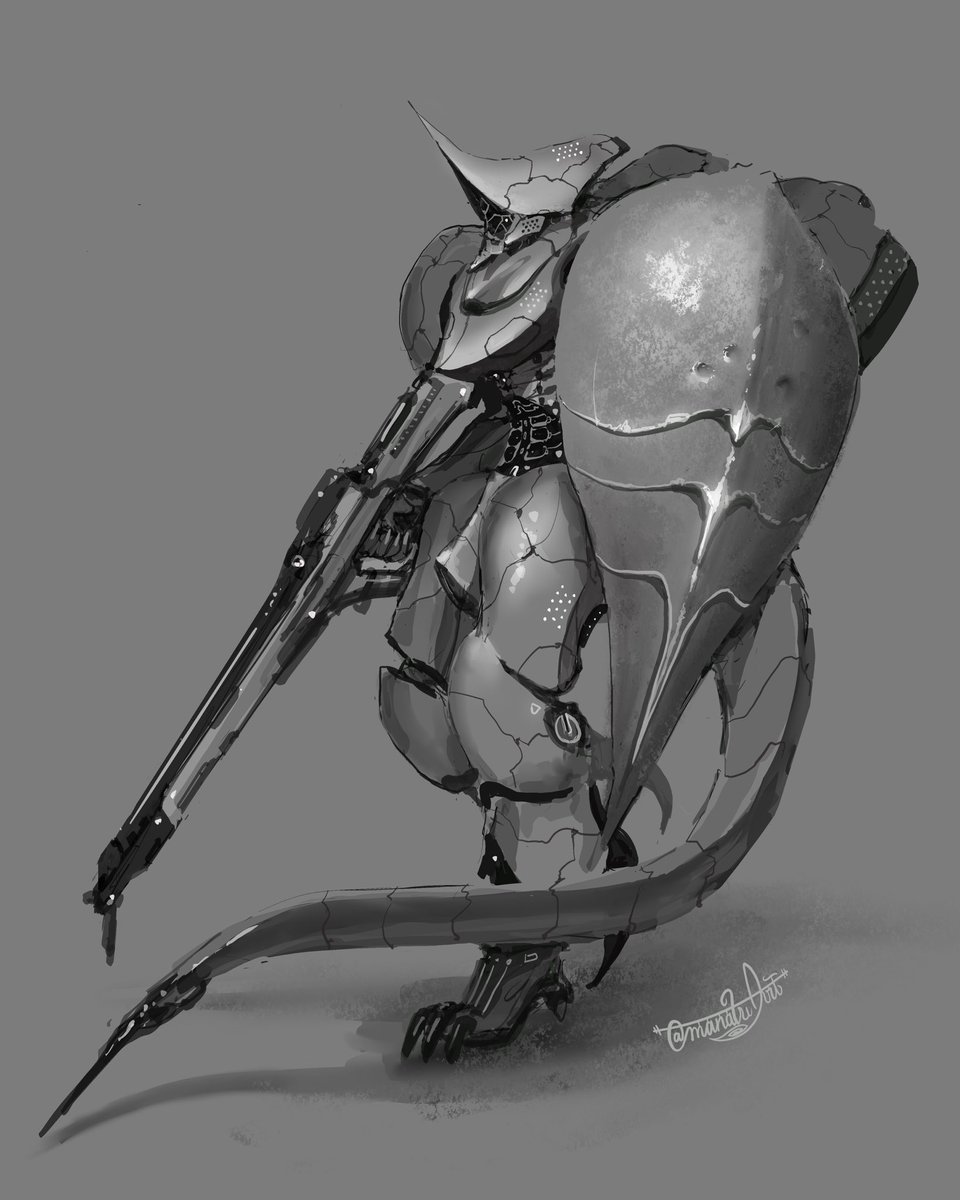 Mech sketch
#イラスト