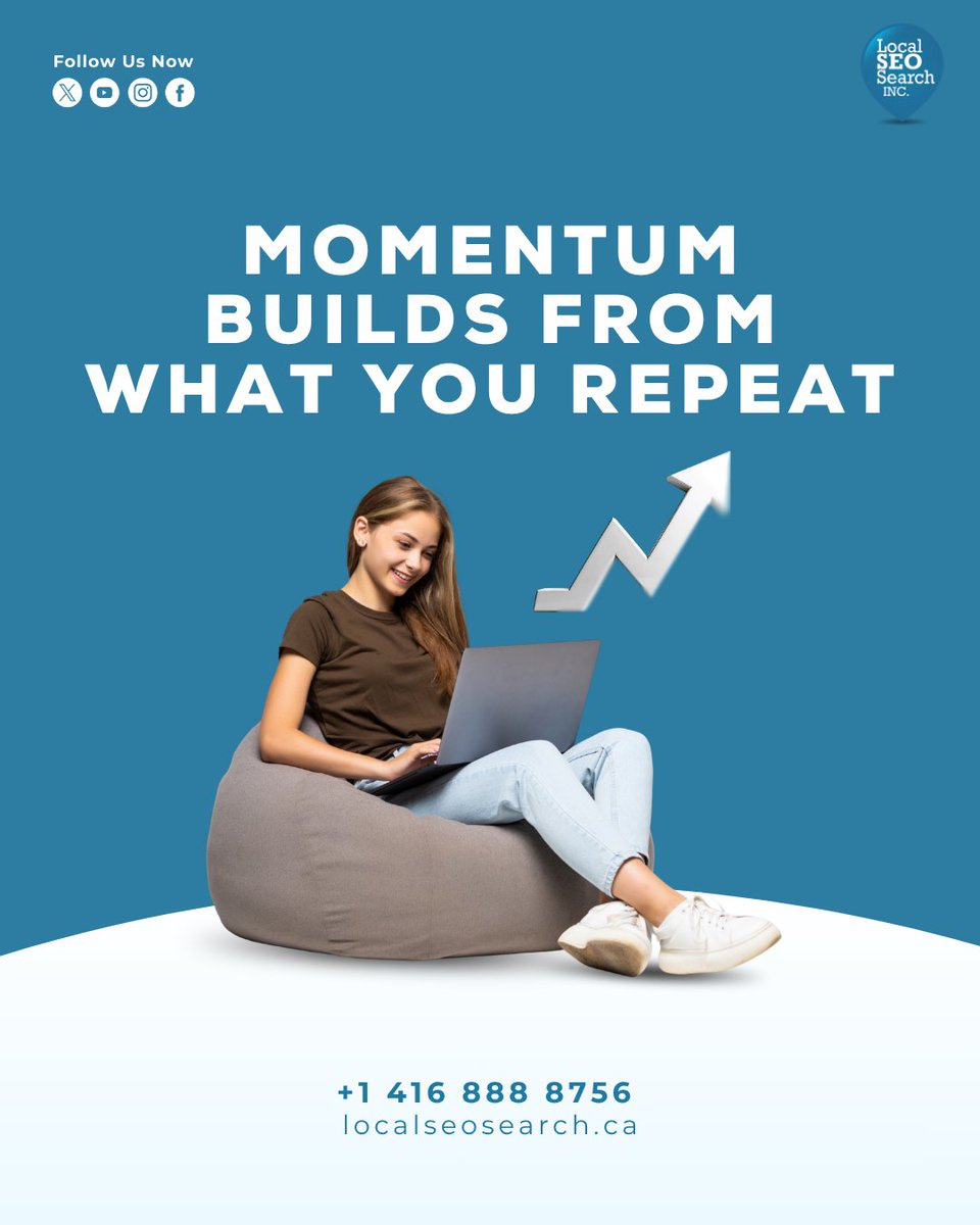 LocalSEO_Search's tweet image. The habits you reinforce this week will shape your results this month. Choose actions that move your business forward, not just keep it busy.
Learn more: localseosearch.ca

#MondayFocus #BusinessGrowth #EntrepreneurMindset