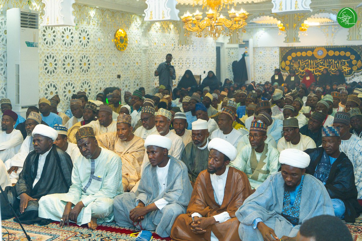 SZakzakyOffice's tweet photo. Leader Sheikh Ibraheem Zakzaky (H) delivered a closing speech to members of the Lijanut Tarbiya Wattabligh (religious propagators), marking the conclusion of a three-day seminar organized by the forum at his Abuja residence on Sunday, 4th May 2026. https://t.co/G2KPZxNx41