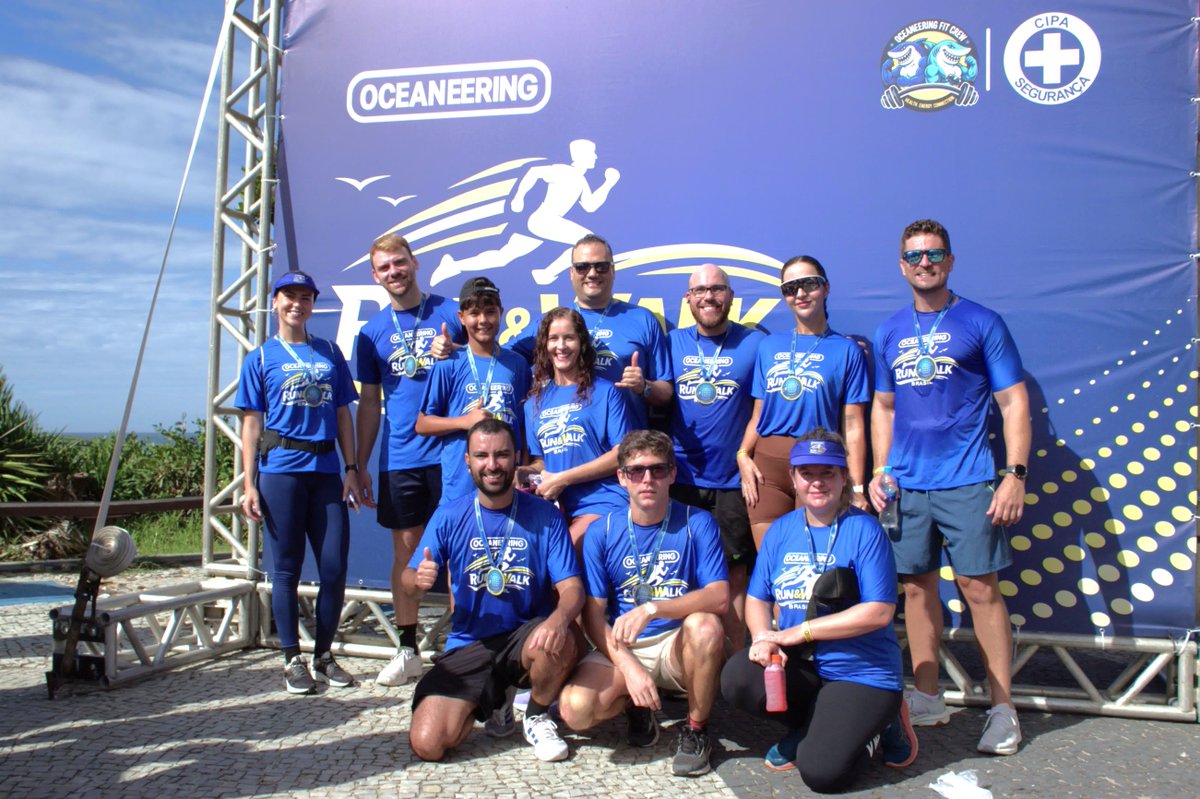 Oceaneering's tweet image. Organized by local Oceaneers and supported by leadership, teams in Macaé came together for a Run &amp;amp; Walk focused on well‑being, safety, and connection. Simple actions. Real community. 🌊🏃‍♂️🚶‍♀️
#Oceaneering #LocalImpact #WellBeing