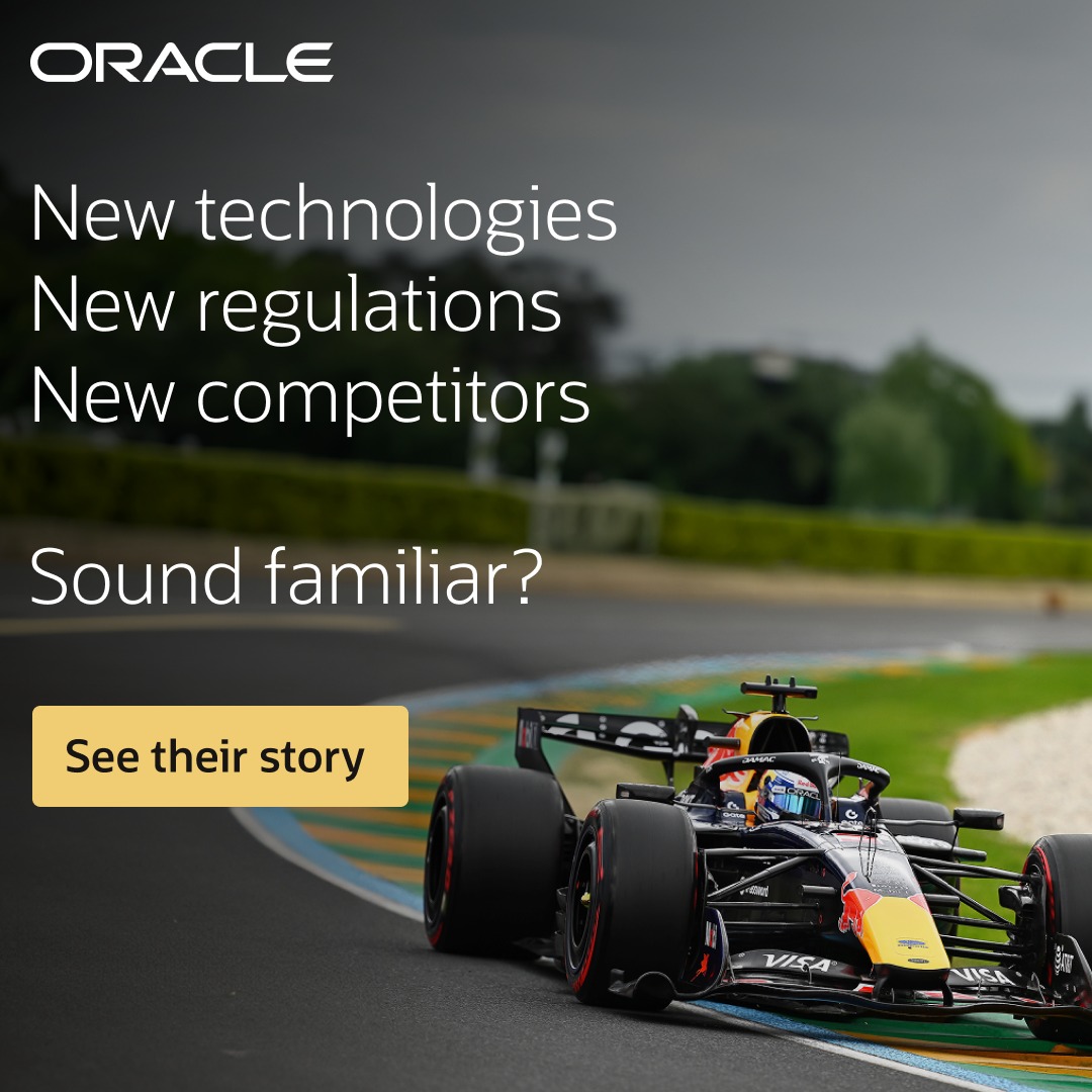 Oracle Racing Header Red Bull Racing relies on Oracle to drive race strategy, rev up ...