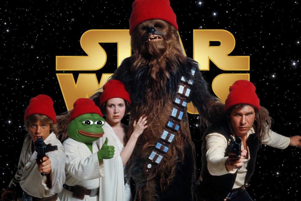 May the 4th be with you and your hat be ever on your head. 🐸🔺