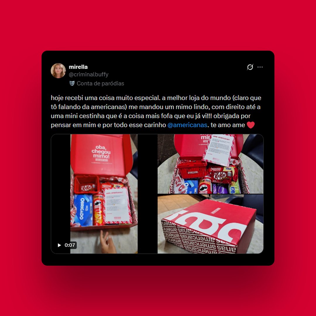 americanas tweet media