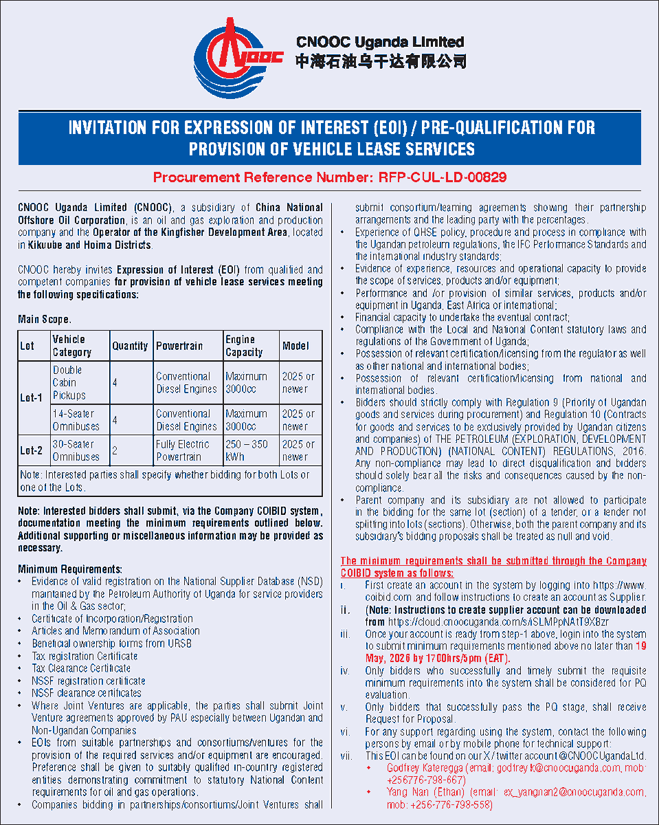 CNOOC Uganda Limited tweet media