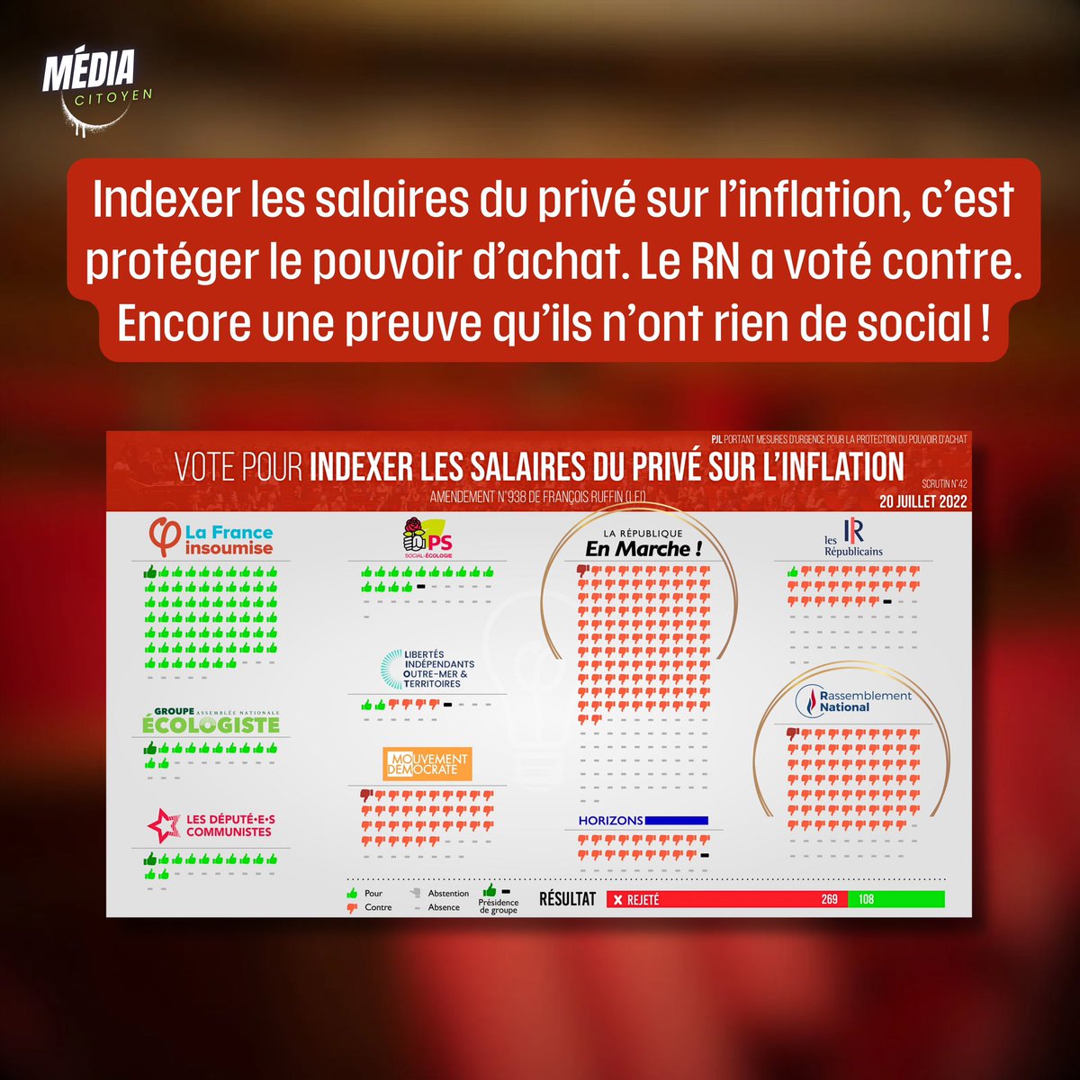 Reacts One | Média citoyen tweet media